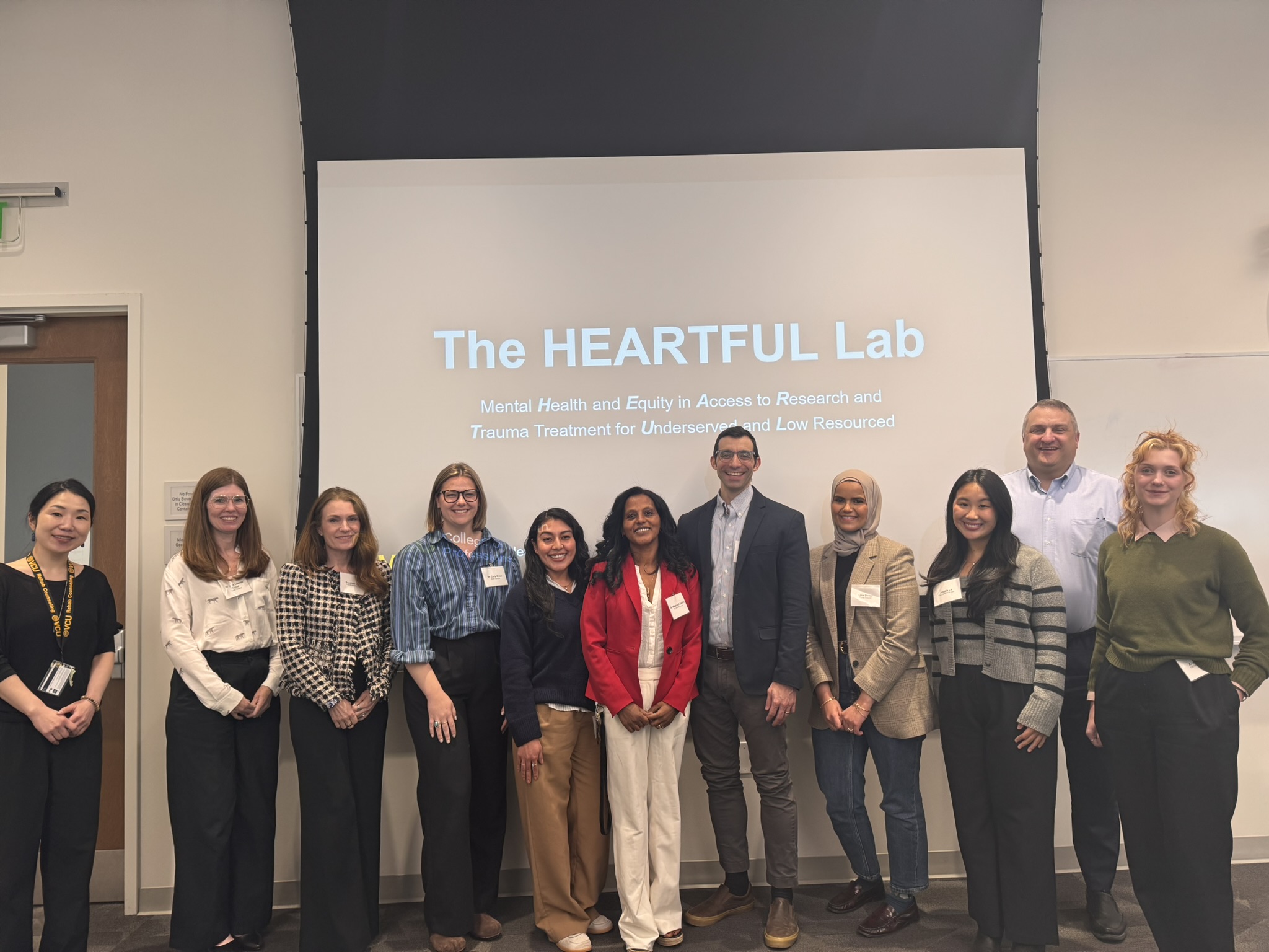 HEARTFUL Lab Conference attendees pose together